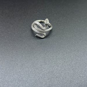 TEMU 우아하고 섹시한 뱀 패턴 여성용 반지, 친구를 위한 이상적인 선물. 일상 출퇴근, 파티, 휴가, 음악 축제, 연회에 적합