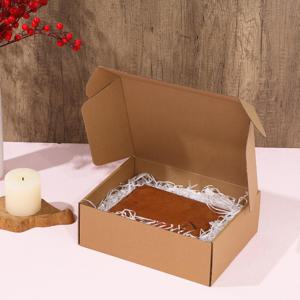 TEMU 10개입 25X20X7Cm/9.84X7.87X2.76인치 택배 포장용 종이 상자, 배송, 보관 및 물품 보호, 간편하고 빠르게 접을 수 있음