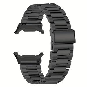 TEMU 삼성 8/8 클래식 호환 스트랩 - 컬러 스테인리스 스틸 워치 밴드, 여성 및 남성용, 삼성 워치 8 스마트워치 액세서리 (밴드만)