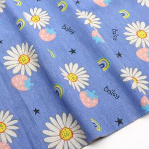 TEMU 1개 50x150cm (19.68x59인치) 데이지 고품질 리넨 패브릭 - 퀼팅, DIY 재봉, 소파, 커튼, 가방, 쿠션, 베개 쿠션, 가구 커버 등에 적합! 수제 공예용 패브릭