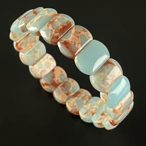 TEMU 10*14Cm 천연 쇼우산석 핸드 펜던트 팔찌 커플용, 남녀 모두에게 적합