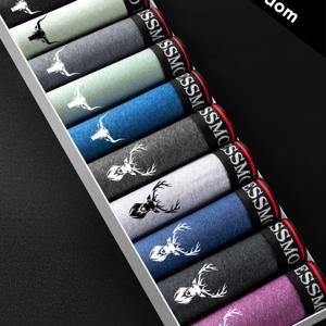 TEMU 랜덤 색상 고급 패셔너블 남성용 드로즈 10개입