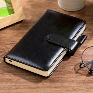 TEMU [크리스마스 선물] A6 포켓 노트 3.7X6.9인치 하드 커버 소형 노트 - 200페이지 - 펜 홀더/북마크 및 여행 및 사무용 다이어리 포함, 비즈니스 노트 및 회의에 적합