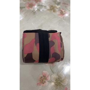 TEMU 접이식 대용량 옥스포드 천 토트백 - 튼튼하고 내구성 있는 접이식 원형 디자인과 편리한 숄더 스트랩이 특징인 쇼핑백. 일상용 및 여행용으로 이상적이며 핸드백이나 백팩에 수납 가능