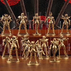 TEMU 황동 십이궁도 중국 띠 조각상 - 점성술 별자리 장식, 수집용 피규어 & 사무실 장식용 (십이가지 다양한 스타일)