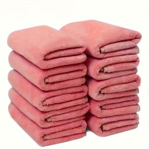 TEMU 산호 스파 타월 10개 세트, 29.53 X 13.78인치, 매우 부드러움, 빠른 건조, 초강력 흡수성, 220g/m² 원단, 우주 테마 디자인, 모던 스타일, 핸드 타월 - 가정, 이발소, 미용실, 헬스장, 호텔, 해변, 야외, 스파에 적합 - 추수감사절 및 크리스마스를 위한 완벽한 선물