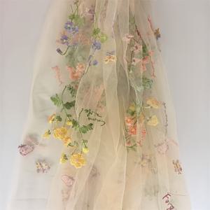 TEMU 자수 나비 & 꽃무늬 테이블 러너 - 웨딩용 우아한 시스루 테이블 장식, 의자 등받이, 베일 또는 파티 장식용 다용도 장식 테이블 러너, 특별한 행사용