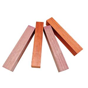 TEMU 퍼플하트 & 부빙가 목재 블랭크 4팩, 12 X 2 X 2cm (4.7
