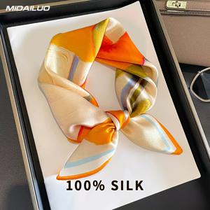 TEMU MIDAILUO 여성용 아웃도어 다기능 헤드웨어 | 100% 멀베리 실크 스카프, 20.87*20.87인치 통기성 사각 스카프, 장식용 사각 헤드스카프, 우아한 액세서리, 신축성 없음, 아웃도어 장식 추가에 적합