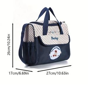 TEMU 대용량 패션 고품질 만화 캐릭터 크로스바디 기저귀 가방