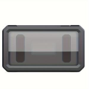 TEMU 욕실 욕조 주방 벽에 부착되는 방수 360도 회전 터치 가능한 샤워 폰 홀더 케이스, iPhone 15 14 Pro Max XS XR용, <6.8인치 폰에 적합