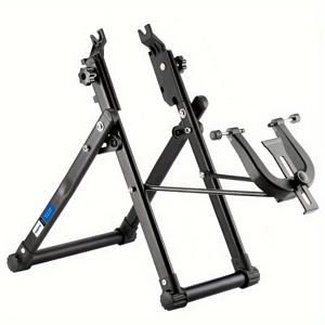 TEMU TOOPRE 자전거 허브 트루잉 스탠드, 산악 자전거 수리 도구, 로드 자전거 림 스트레이트너, 싱글 자전거 허브 정렬기, 접이식 디자인