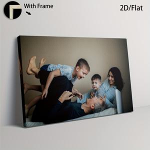 TEMU 2D 플랫, 2D 플랫, 1개 액자형 예술 캔버스 프린트 포스터, 맞춤형 사진 프린트, 맞춤형 캔버스 벽걸이 예술, 발렌타인데이 장식, 선물용 아트워크, 기념품, 욕실, 침실, 사무실, 거실, 벽 장식에 적합