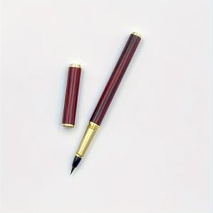 TEMU 1개 펜형 브러쉬 늑대 작은 스크립트 메탈, 브러쉬 소프트 헤드 브러쉬 아름다운 펜 휴대용 브러쉬 빠른 건조. 필기, 그림 등, 잉크 없음, 3.4 캘리브러이션 컵 펜, 학용품 페인트 브러쉬 미술 용품 도구 수용 가능