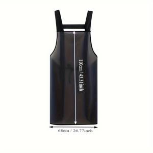 TEMU 안드 쿠킹 앞치마 -- 가볍고 속건성의 남녀공용 피크닉 턱받이 앞치마, 주부, 설거지, 세차, 가공, 주방용