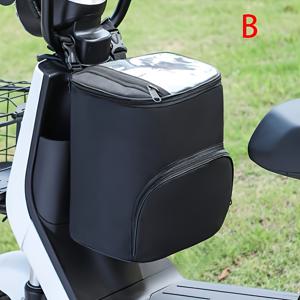 TEMU 1개 자전거, 헬멧, 걸이형 가방, 대형 전기 스쿠터, 전면 수납 도구, 대용량 수납 가방, 자전거 가방, 걸이형 가방 - 선물