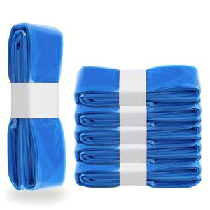 TEMU 6개 세트 진이 기저귀통 리필 백 - 냄새 차단, 접이식 디자인으로 쉬운 보관 ( 미포함)