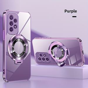 TEMU CD 브라켓 전기도금 갤럭시 폰 케이스 - 드롭 보호 및 카메라 가드, 갤럭시 A05/A13/A14/A15/A23/A32/A33/A34/A35/A52/A53/A54/A55/S21 FE/S22 울트라/S23/S24/4G/5G 시리즈 호환