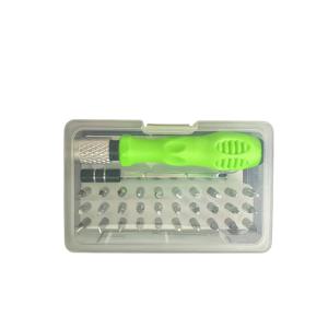 TEMU 32-in-1 정밀 스크루드라이버 세트 - 자동차, 가구, 스마트폰, 카메라 및 소형 도구 수리용 미니 자석 필립스 플랫 헤드 스크루드라이버