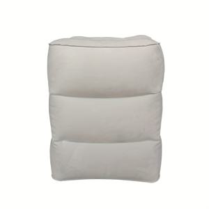 TEMU Camebust 차량용 팽창식 발 받침 베개, 기차, 여행, 비행기 여행용 베개 - 높이 조절 가능 쿠션, 여행 중 수면용