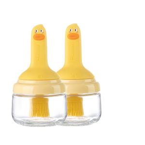 TEMU 1개/2개 190ml 신형 업그레이드 두 번째 세대 잠금 디자인 오일 브러쉬 병, 소스, 계란액, 올리브 오일, 가든 바베큐 도구용 누수 방지