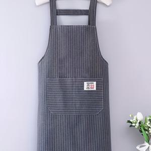 TEMU INS 앞치마#내마모성 소재#도톰한 스모크#엄마를 위한 슬림 허리 앞치마#베이킹 유니폼#3D 포켓#우아하고 스타일리시한#여성용 주방 앞치마#레스토랑 앞치마#원예용 앞치마