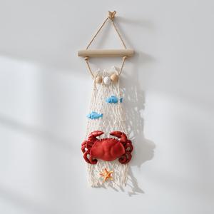 TEMU 수공예 룩, 클래식 레진 게 벽걸이 장식, 전기 필요 없음, 깃털 없음, 거실, 침실, 식당에 다용도 - 일반적인 장식품, 홈 데코