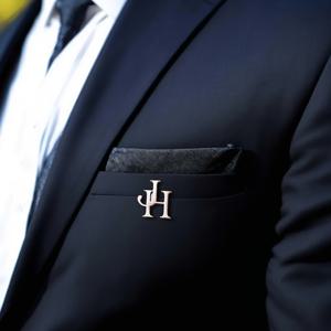 TEMU 맞춤 Initial 브로치, 커플 이름 레터링 웨딩 브로치, 스테인리스 스틸 정장 라펠 신사 브로치, 신랑 신부 브로치, 남성 인기 주얼리