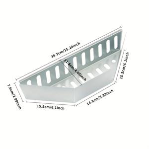 TEMU 1/2 야외 BBQ 숯 바구니 아연 도금 시트 나무 조각 훈제 바구니 과일 숯 그릴 바구니