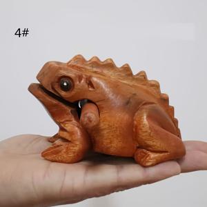 TEMU 나무 개구리 기로 래스프 - 타악기 음색 블록 - 막대가 있는 나무 개구리, 개구리 소음 제조기