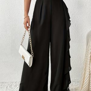 TEMU 새로운 패션 캐주얼 여성용 긴 바지