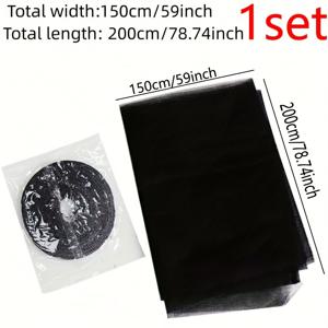 TEMU 튼튼한 자가 점착식 창문 모기장 세트