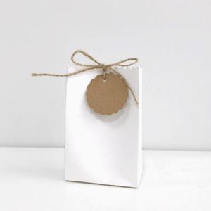 TEMU 20개 레트로 크래프트 종이 선물 가방과 끈 - 러스틱 DIY 주얼리, 쿠키, 결혼식 파티용 선물, 생일 파티 장식 및 식품 포장용 캔디 박스