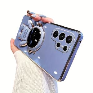 TEMU 패션 스탠드 폰 케이스, 삼성 갤럭시 S21/S22플러스/S23FE/S24울트라/S25/갤럭시 A13 5G/A13 4G/A14 4G/A14 5G/A15/A34/A54/A55/A35 4G 5G 호환 접이식 스탠드 커버