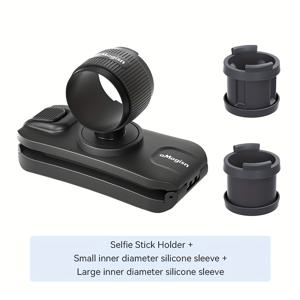 TEMU DJI POET 3 백팩 클립 셀피 스틱 홀더, DJI Action 5 Pro/Insta 360 A Pro 백팩 홀더, 액션 카메라용 360도 회전 셀피 스틱 홀더, 벨트 클립 셀피 스틱 마운트