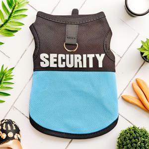 TEMU 1개 통기성 메쉬 강아지 조끼 - 보안 프린트 & 조절 가능한 버클, 소형/중형견용 경량 민소매 의류, 봄/여름 시즌, XS-XXL 사이즈, 다양한 색상, 풀오버 펫웨어, 안전한 금속 링, 내구성 있는 여름용 강아지 옷, 중형견 의류