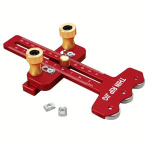 TEMU 3-풀리 얇은 리프 테이블 톱 지그 - 19#/30# T 슬롯 및 3/8