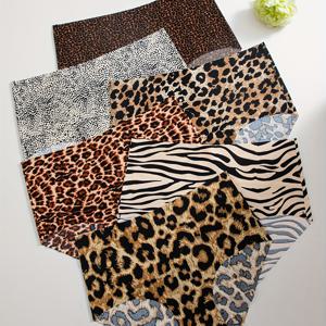 TEMU 6개 여성 패션 하이웨스트 프린트 지퍼프 통기성 심리스 힙 리프트 복부 제어 삼각 팬티