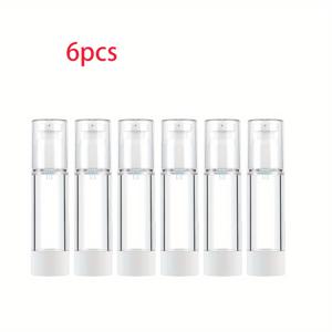 TEMU 6개 15oz/30oz/50oz 투명 화장품 펌프 병, 파운데이션용 리필 가능 여행 디스펜서 컨테이너, 헤어 컨디셔너, 샤워 젤, 로션 등에 적합
