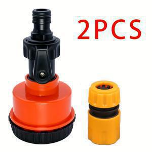 TEMU 2개 세트 1000메쉬 조절식 휴대용 정원 분무기, 내구성 있는 플라스틱 정원 분무기, 온실 종묘장, 꽃, 묘목 물주기용, 효율적인 관개, 정원 호스 노즐/내구성 있는 플라스틱 노즐