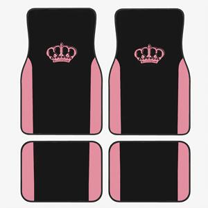 TEMU 2D 플랫 4pcs 핑크 에지 