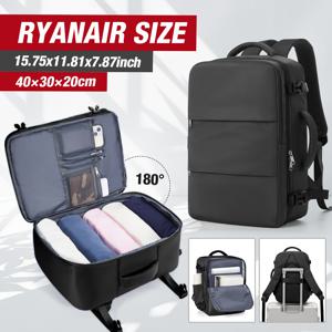 TEMU 40X20X25Cm 여행용 백팩, Ryanair 디자인, 탑승 및 짧은 여행에 적합, 좌석 아래 및 비행기 안에 쉽게 수납 가능, 14인치 노트북 수납 가능
