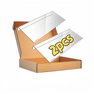 TEMU 2-In-1 박스형 소형 아크릴 키보드 스탠드, 투명 및 블랙 2가지 색상, 경사형 컴퓨터 키보드 홀더, 인체공학적 타이핑, 사무실 데스크탑, 가정, 학교용 키보드 스탠드, 컴팩트 키보드. 1개/2개 옵션