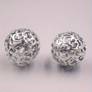 TEMU 여성을 위한 스타일리시한 글로시 드롭 이어링, 은색의 속이 빈 볼 디자인, 신부와 독특한 주얼리를 찾는 사람들에게 완벽합니다.