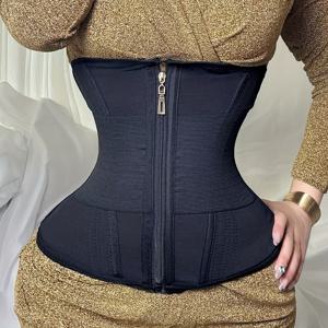 TEMU 1개 피트니스 운동 데일리 쉐이핑 여성용 바디 쉐이퍼, 새로운 업그레이드된 지퍼 및 로우 버클 및 탄성 밴드 3-in-1 압력, 다양한 장면에 적합한 헬스장 트레이닝 허리 및 힙 트레이너 압력 벨트