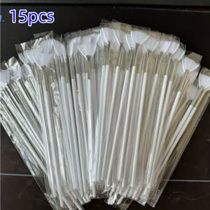 TEMU 15개입 부채꼴 AHA & BHA 페이셜 브러쉬 - 스파, , 페이셜 마스크용 부드러운 나일론 브리스틀 - 모든 연한 베이지 타입, 민감성 피부에도 적합한 부드러운 각질 제거 브러쉬 - 홈 & 살롱 사용에 이상적인 도구, 세련된 브러쉬 디자인, 애홈 스파,부드러운 적용, 루틴,뷰티 애호가들