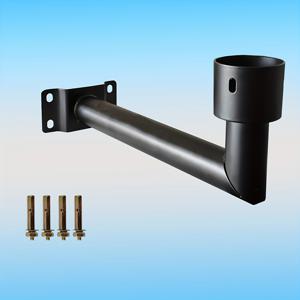 TEMU 1개 녹 방지 철제 야외 램프 액세서리, 튼튼하고 내구성이 뛰어난 램프 기둥 브래킷, 설치가 용이한 벽걸이형 L 램프 폴 (조명 기구 미포함, 전원 미공급). 호환 가능한 조명 기구에 대한 정보는 제품 이미지에 참조하십시오.