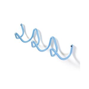 TEMU 1개 블루 노르스 스타일 벽걸이 코트 & 스카프 후크 (3/4/5/6개 후크) - 웨이브 메탈 행거, 코트, 모자, 가방용 - 스타일, 호텔, 매장 디스플레이 & 선물용