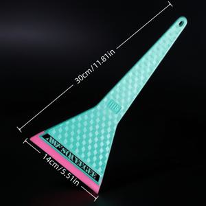 TEMU 차량용 윈도우 필름 설치 도구: 초장형 미끄럼 방지 삼각 스퀴지, 물 제거 도구 & 범용 유리 필름 어플라이케이터