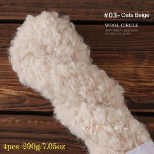 TEMU 메리노 울 서클 꼬�실 원사 4개 - 200g/7.05oz, 숄, 스카프, 모자, 스웨스터, 크로셰 뜨개질 DIY 수공예 프로젝트용 알파카 모헤어 루프 원사 - 푹신한 핸드니트 원사, 모란디 색상 구성표 원사, 아름다운 선물용 원사 - 가을, 겨울, 봄 시즌 트렌드 원사